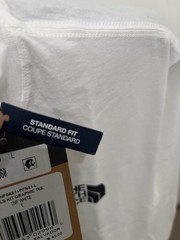 The North Face Long Sleeve Hit Graphic T-Shirt Mens Large TNF White/Black NWT