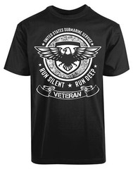 United States Submarine Service Veteran New Men’s Shirt Run Silent Run Deep Tees