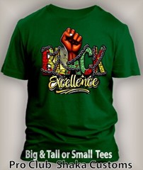 Black Excellence Mens Tee Shirt Graphic Big Tall Sm Black History Junteenth T