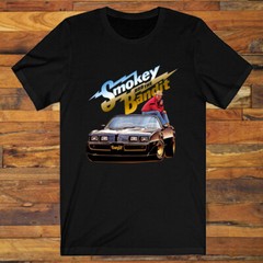 Smokey And The Bandit Movie Men’s Black T-Shirt S-5XL