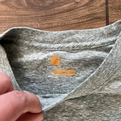 Carhartt K87 Original Fit Pocket T-Shirt Gray Heather Men’s Medium