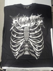 EVIL VICE “CHROME” SKELETON MEN’S SIZE XL BLACK BNWT & BAG $90 🔥🔥🔥