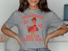 Undiagnosed But Some Ain’t Right T-Shirt – Funny Sarcastic Graphic Tee