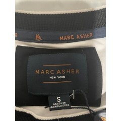 Marc Asher Men’s Black T-Shirt S 95% Cotton 5% Spandex Crew Neck Short Sleeve