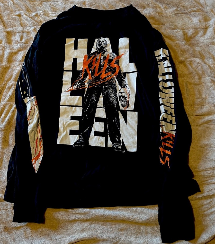 Halloween Kills Fright Rags Long Sleeve Graphic Shirt – Pre-owned Size 2XL