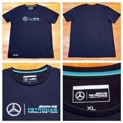 Mercedes Benz AMG Petronas Formula One Team Racing Driver T-Shirt Men’s XL Black