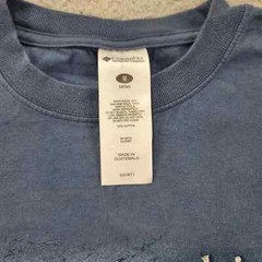 Columbia Shirt Mens Medium Blue Short Sleeve Graphic Fishing Outdoor