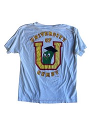 Vintage 1985 University of Gumby Crewneck T-Shirt Men’s Size XL 80s shirt tv