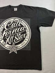 Shaka California All Stars Graphic Tee 2XL Black Skate Streetwear Bandana Print