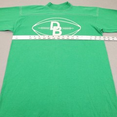 Vintage Stedman Sport T Shirt 70s Football Heavyweight School 1/2 Short Sleeve