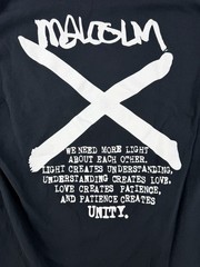 Life Love Shirts Malcolm X Spread Love Long Sleeve T-Shirt XL