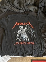 Lot of 5 Metallica T-Shirts Sizes Small, Medium, Large