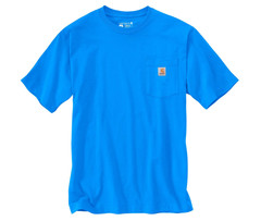 Carhartt Loose Fit Heavy Weight Short-Sleeve Workwear Pocket Tee – Blue Glow 2XL