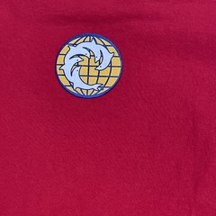 Wave Riding Vehicles Tshirt Men’s M Red With Dolphin Logo Other Logo EUC