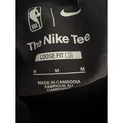 Nike NBA Champions New York Knicks 2026 Crystal Rhinestone T Loose Fit Black M