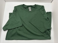 Gildan Mens DryBlend 50/50 T-Shirt – 8000 Short Sleeves Dark Green Size L