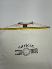 Tommy Hilfiger Men’s T-Shirt White Graphic Logo Size L Regular