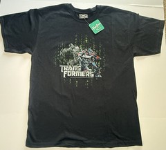 Steve & Barry’s 2007 Transformers The Movie Graphic T-Shirt Film Large, With Tag
