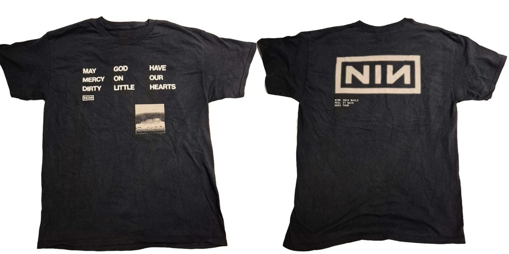 Nine Inch Nails Peel It Back Tour 2025 Merch T-shirt Size S-5XL