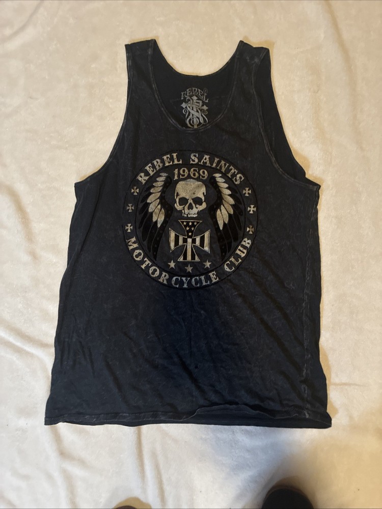 Rebel Saints 1969 Motorcycle Club Tank Top