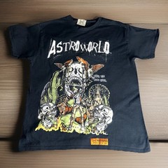 Travis Scott Astroworld Tour Wish You Were Here T Shirt Black Mens Size Large
