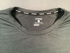Hurley T Shirt Mens Xl Dark Gray New Without Tags Polyester Spandex