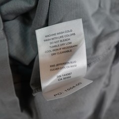 Outerknown Shirt Mens Large Gray Organic Pima Cotton Pocket Crew Neck Sojourn T
