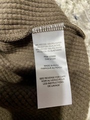 NWT Men’s XL Travis Mathew Waffle Knit Crew Souvenir Stand Shirt Espresso