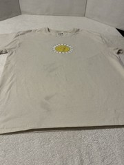 ALAB Be Your Own Ray Of F#cking Sunshine T-Shirt Off White L 2-Sided 100% Cotton