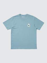 Pokemon 30th Anniversary Snorlax UT T-Shirt Vintage Watercolor Art Blue Unisex