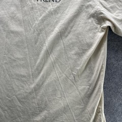 Monster Trend Shirt Mens XL Beige Graphic Swimmer Back Print Casual Streetwear