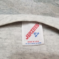 Jerzees Shirt Mens XL Gray Short Sleeve
