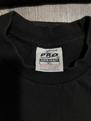 Lot of 8 PRO 5 Super Heavy Blank Black & White Short Sleeve T-Shirts Work XL