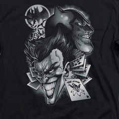 Batman Archenemies Licensed Adult Unisex Long Sleeve T-Shirt SM-3X