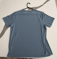 Large Johnnie-O the Course Performance T-Shirt Carbon Fiber