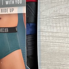 Hanes Men’s Premium Multicolor Tagless Briefs 7 Pack Size Medium