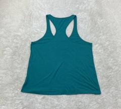 Oakley Teens Size L Sleeveless Green Racerback Muscle Tee Tank Top