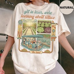 Retro Epcot Inspired Living With The Land Mickey and Friends Shirt Funny Disney