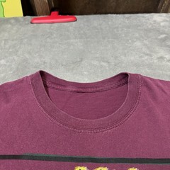 2020 RARE MF DOOM Double Sided Burgandy Shirt Mens Size XL (23×27)