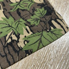 Vintage Ace Sportswear Trebark Camo Shirt XXL Single Stitch Tree Leaf Camouflage