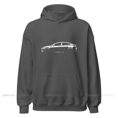 Tesla Model 3 Shirts Hoodies Motors Silhouette Logo Y S X EV Electric Elon Musk