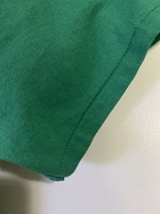Vintage Hanes Heavyweight Green T-Shirt Medium Compass Rose Nautical 50/50
