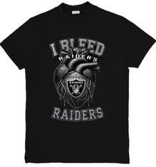 Las Vegas Raiders NFL Custom Graphic T-Shirt Size S-3XL