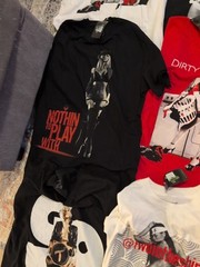 10X Two In The Shirt “Tits” Tees New All XL READ 8 TAGS 2 WITHOUT BUT NEW RARE