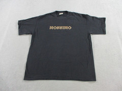 VINTAGE Mossimo T Shirt Mens Large Black Single Stitch USA Made Limited Edition