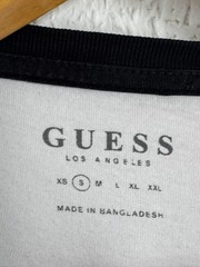 GUESS Los Angeles Men’s Triangle Logo Ringer T-Shirt