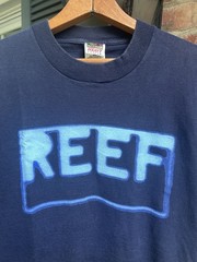 Vintage 1997 REEF Glow Album UK Brit Pop Single Stitch Rock Band 90s T Shirt XL