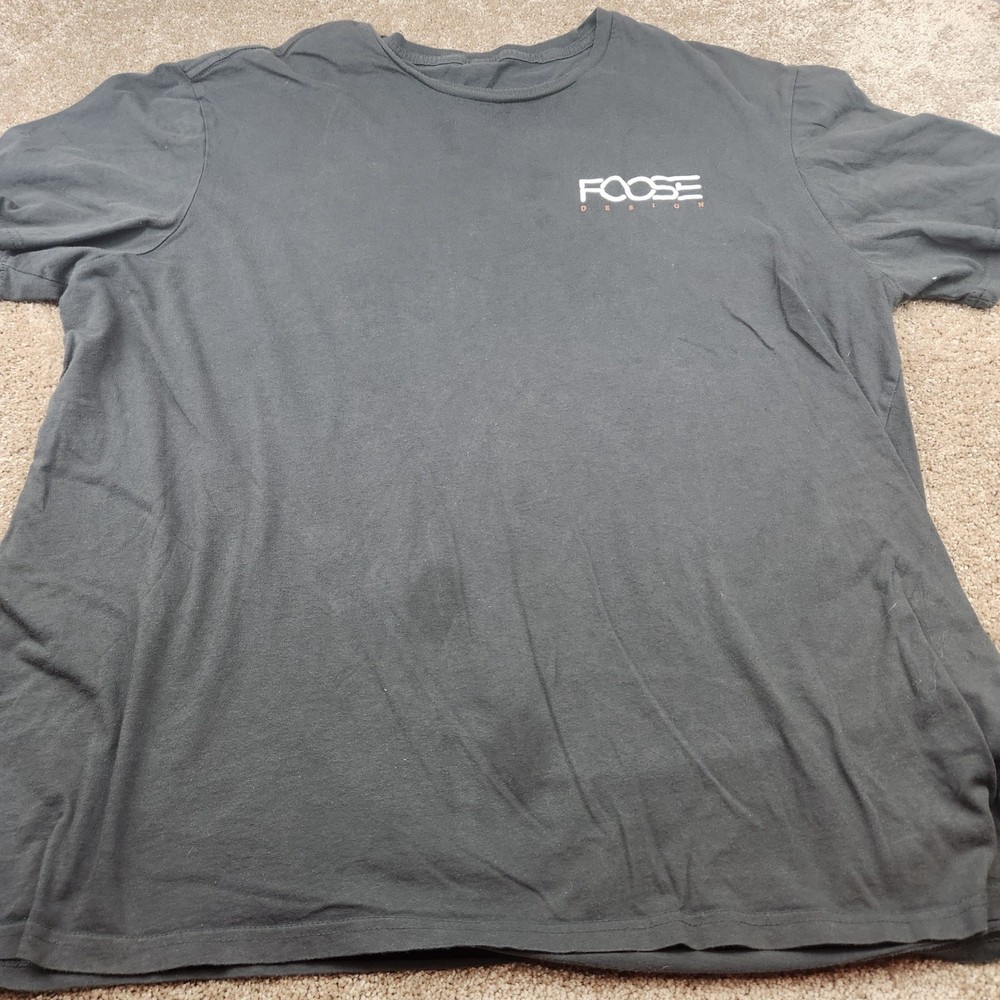 Foose Design Mens Charcoal Gray Graphic T-Shirt Ford F100 Truck Back Print 2XL