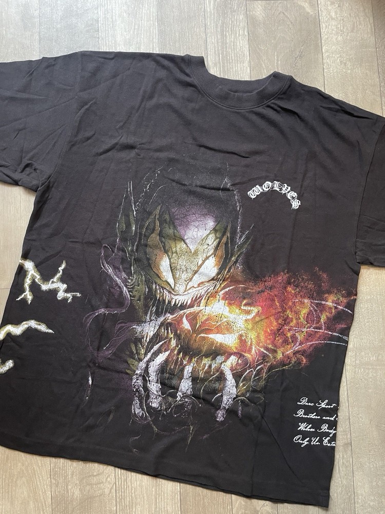 Darc Sport x Marvel Venom Goblin Graphic Logo Tee Black Short Sleeve M