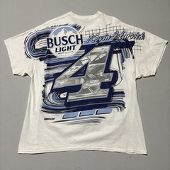 NASCAR Keven Harvick Double Sided All Over Print Busch Light Mega Print T-Shirt